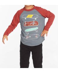 Chaser Brand - Boys Skater Life Baseball Tee - Lyst