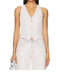 Agolde - Heller Vest - Lyst
