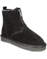 Style & Co. - Terrii Suede Faux Fur Lined Winter & Snow Boots - Lyst