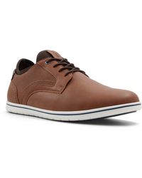 ALDO - Carnaby Sneakers Cognac Lace Up Round Toe Casual Shoes Hawk2919 - Lyst