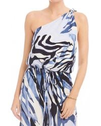 Fifteen Twenty - Vanita One-Shoulder Top - Lyst