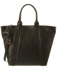 Persaman New York - Freya Whipstitched Leather Tote - Lyst