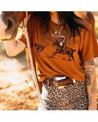 2FlyCo - Ropin & Ridin Short Sleeve Tee - Lyst