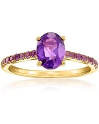 Ross-Simons - Amethyst Birthstone Ring - Lyst