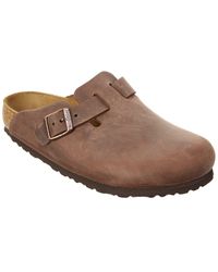 Birkenstock - Boston Oiled Leather Clog - Habana - Lyst