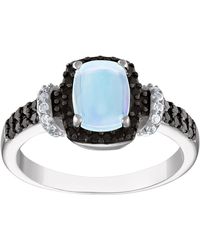 Designs by Gioelli - Sterling Opal And Spinel Ring - Lyst
