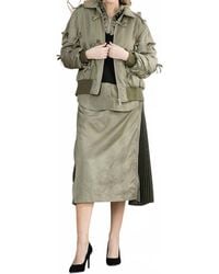 Joh - Judith Bomber Jacket With Ribbon - Lyst