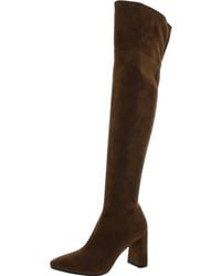 Jeffrey Campbell - Parisah-2 Boots 6 Faux Suede Over-The-Knee Zpo3511 - Lyst