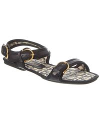 Ferragamo - Nomadic Leather Sandal - Lyst