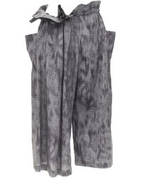 Comme des Garçons - Comme Des Garcons Tricot 1980s Vintage Oversized Tie Waist Asymmetric Pants - Lyst