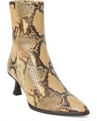 Matisse - Gabbie Snake Ankle Boots - Lyst
