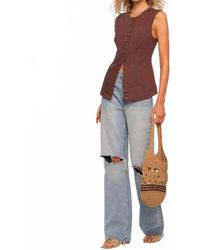 Heartloom - Josette Button Down Sleeveless Vest - Lyst