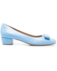 Ferragamo - Kitten Heel Pumps - Lyst