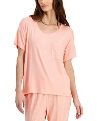 Alfani - Super Soft Scoop-Neck Pajama Top - Lyst