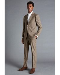 Charles Tyrwhitt - Slim Fit Sharkskin Business Wool Suit Jacket - Lyst