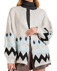 Kori - Soft And Cozy Open Front Cardigan Sweater - Lyst
