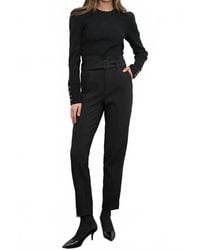 Greylin - Abilene Belted Paperbag High Waist Pants - Lyst