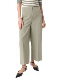 Soaked In Luxury - Corinne High-Waisted Culotte Trousers - Lyst
