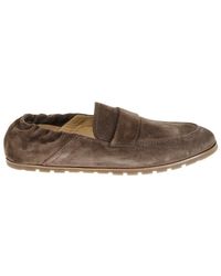 Neil Barrett - Leather Loafer With Soft Suede Finish - Lyst