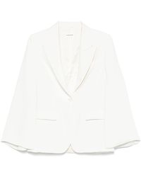 P.A.R.O.S.H. - P.A.R.O..H. Single-Breasted Blazer Jacket - Lyst