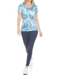 Inoa - Sunken City Lightweight Crinkle Burnout Top - Lyst