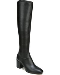 Franco Sarto - Tribute Faux Leather Square Toe Knee-high Boots - Lyst