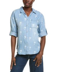 Elie by Elie Tahari - Collared Button-Down Shirt - Lyst