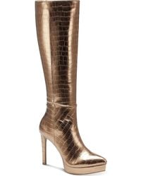 Thalia Sodi - Jessy Microsuede Stiletto Knee-high Boots - Lyst