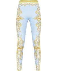 Versace - Barocco Print Leggings - Lyst