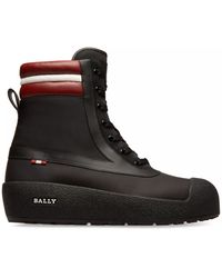 Bally - Croker 6239721 Calf Leather Shirling-lined Boots - Lyst
