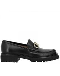 Ferragamo - Ferragamo Bleecker Moccasins Bit Loafers - Lyst