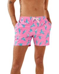 Chubbies - The Toucan Do Its Swim Trunk Stretch Drawstring Waist Dsgl638 - Lyst