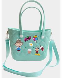 Fashnzfab - Trendy Silicone Personalized Charm Handbag Crossbody Bag - Lyst