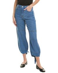 7 For All Mankind - Bow Tie Pant Tulip Jean - Lyst