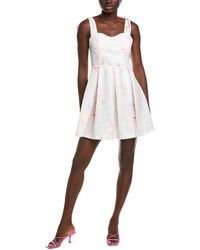 IPPONELLI - Tie Shoulder Mini Dress - Lyst