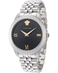 Versace - 38mm Tone Quartz Watch Vevc00419 - Lyst