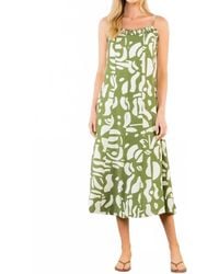 Thml - Marilynn Thin Strap Printed Mini Dress - Lyst