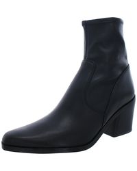 27 EDIT - Bex Block Heel Stacked Heel Ankle Boots - Lyst
