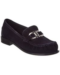 Ferragamo - Maryan Suede Loafer - Lyst