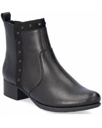 Rieker - Zip Up Chelsea Ankle Boots - Lyst