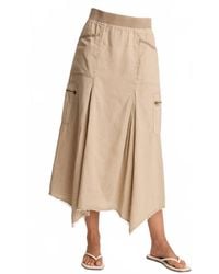 XCVI - Doak Sharkbite Hem And Cargo Pockets Skirt - Lyst