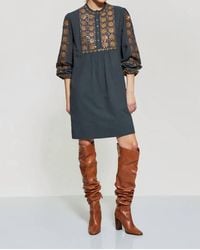 Antik Batik - Joana Sequin-embroidered Mini Dress - Lyst