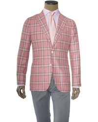 Sartorio Napoli - Double-Windowpane Virgin Wool-Silk Sport Jacket - Lyst
