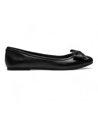 Windsor Smith - Leather Flat Shoes With Bow - Lyst