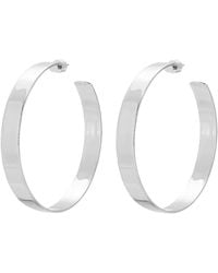 Eklexic - 2.5" Skylar Hoops - Lyst