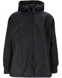 Aspesi - Beth Hooded Nylon Jacket - Lyst