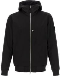 Stone Island - 'Soft Shell-R E. Dyetechnology' Jacket - Lyst