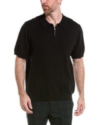 Tahari - Quarter-zip Polo Shirt - Lyst