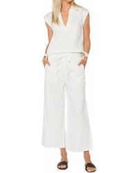Velvet Heart - Claudette Pull On Crop Wide Leg Pants - Lyst