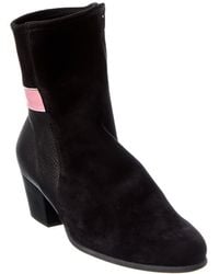 Arche - Malhya Suede & Leather Bootie - Lyst